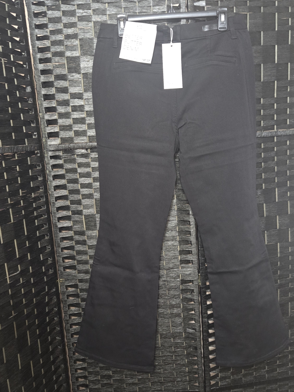 1822 Better Butter High Rise Slim Boot 14p  Flare Denim Soft Jeans NWT